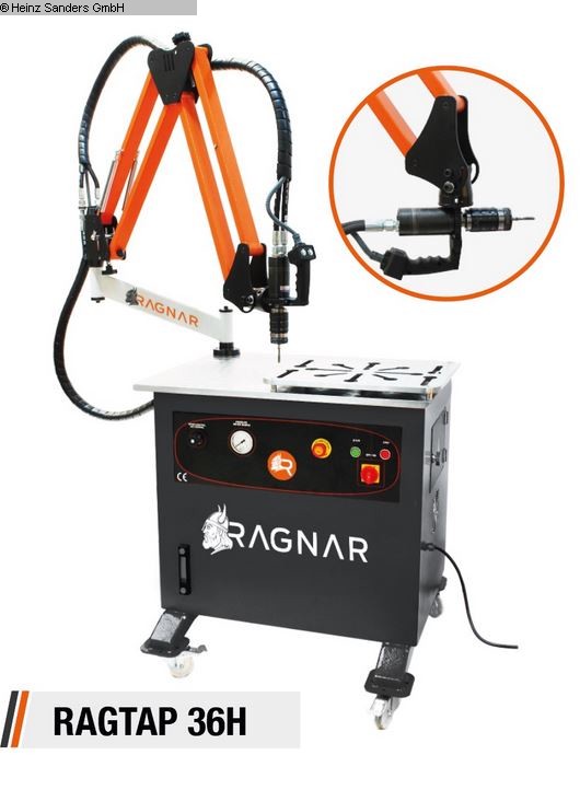 gebrauchte Gewindebearbeitungsmaschinen Gewindeschneidmaschine RAGNAR HYDR 5-36