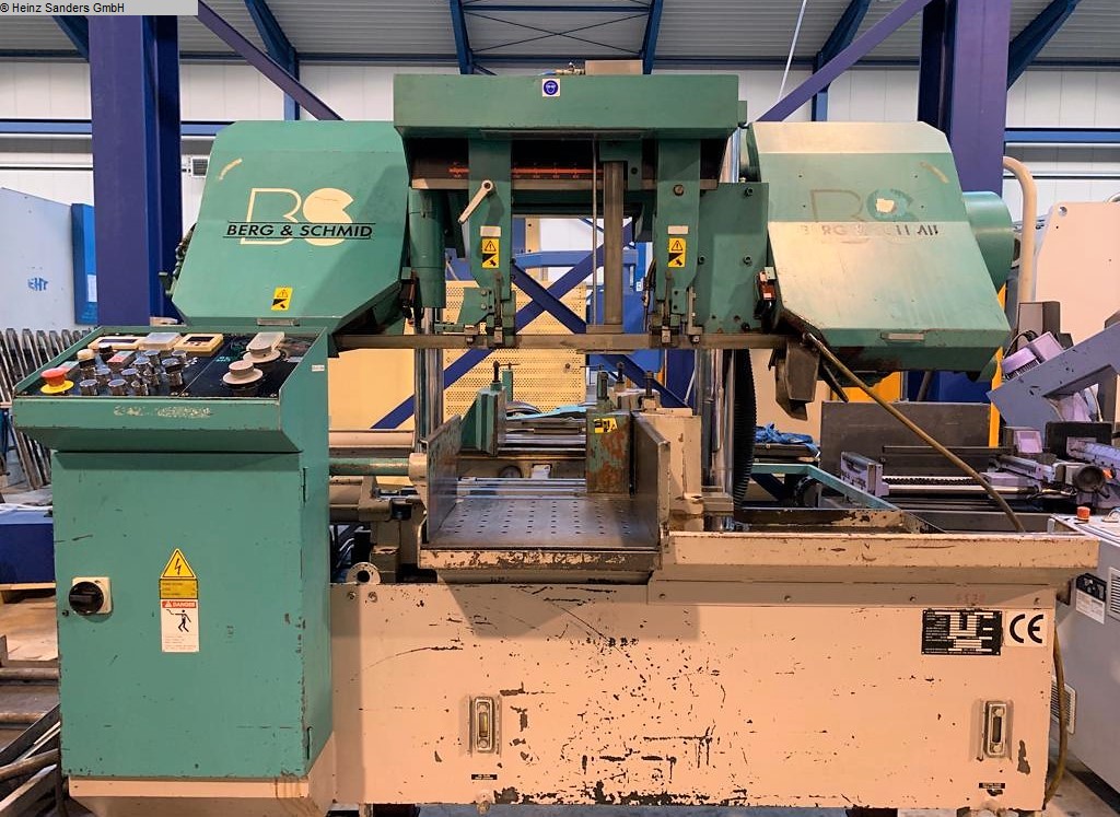 used Machines available immediately Band Saw BERG & SCHMID VOLLAUTOMAT AH 360H