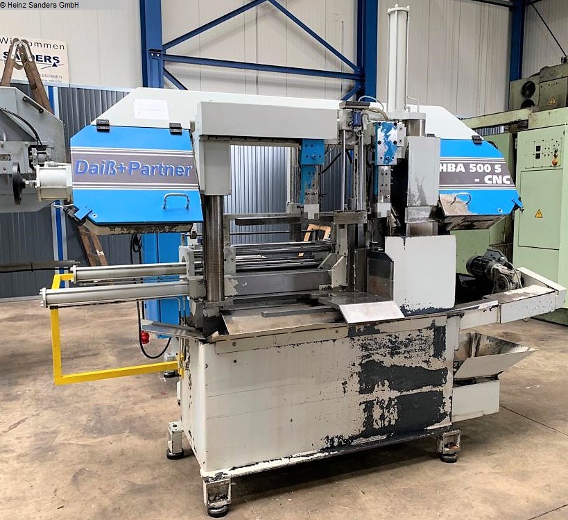 used Machines available immediately Band Saw DAISS + PARTNER - VOLLAUTOMAT HBA 500 S / CNC