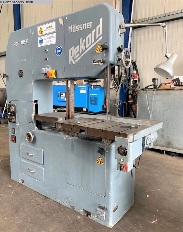 used Machines available immediately Band Saw - Vertical MÖSSNER REKORD SSF 1050