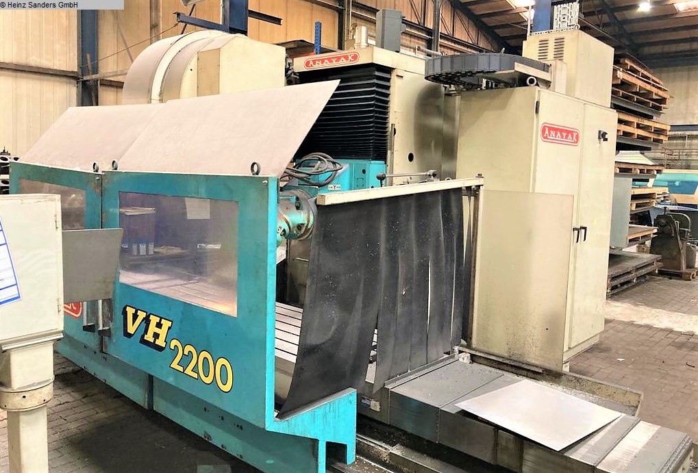 used Machines available immediately Bed Type Milling Machine - Universal ANAYAK VH-2200