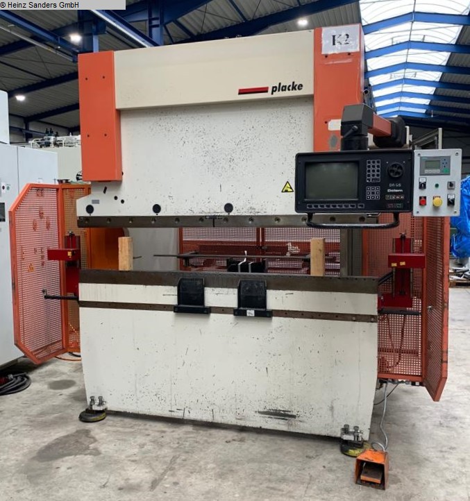 used Machines available immediately Hydr. pressbrake PLACKE OPB 3 60/2050