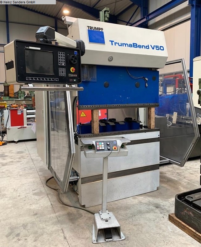 used Machines available immediately Hydr. pressbrake TRUMPF TrumaBend V 50