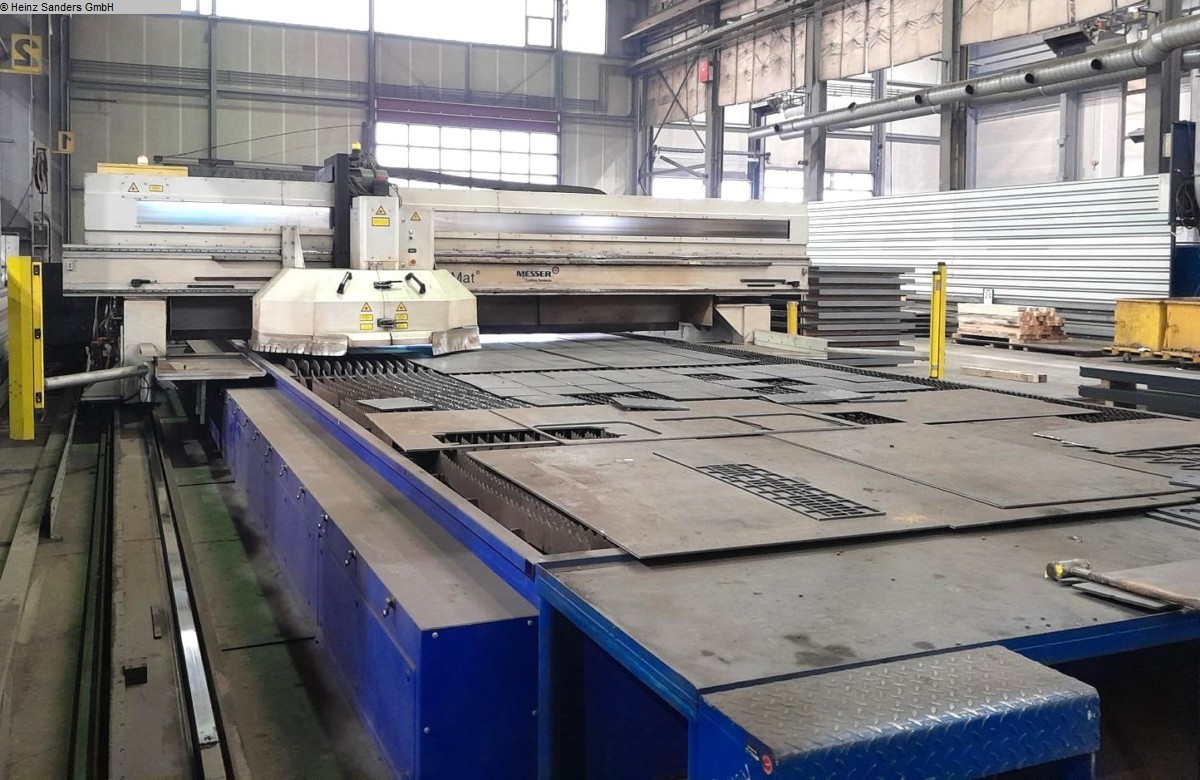 used Machines available immediately Laser Cutting Machine MESSER LaserMat 6000