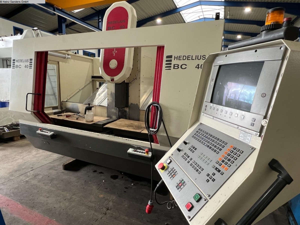 used Machines available immediately Machining centre HEDELIUS - Vertikal BC 40