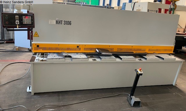 used Machines available immediately Plate Shear - Hydraulic KNUTH KHT 3106