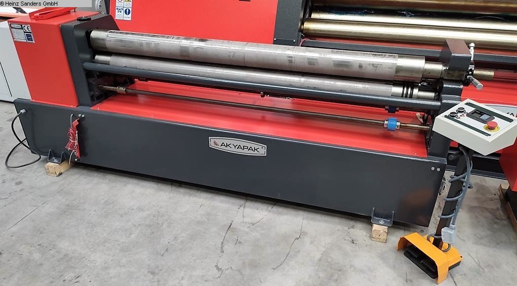 used Machines available immediately Rolls bending machine - 3 Rolls AK BEND ASM 130-15/4,0