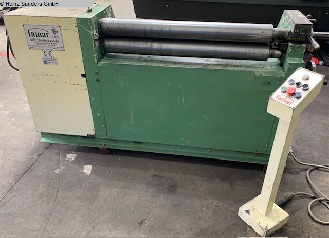 used Machines available immediately Rolls bending machine - 3 Rolls FAMAR A312-10/4