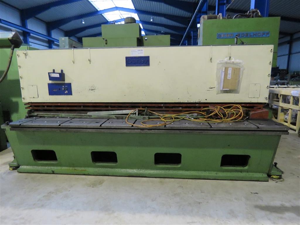 used Metal Processing Plate Shear - Hydraulic DARLEY GS 3660 x 16