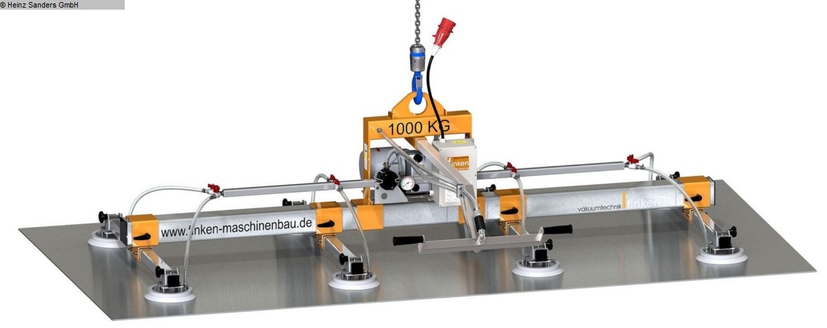 used Metal Processing Vacuum-Lifter FINKEN VH 8-1000