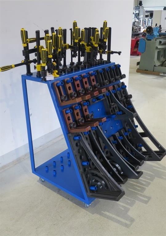 gebrauchte Metallbearbeitungsmaschinen Schweißtisch SIEGMUND - ZUBEHOER SONDER SET 96 SANDERS