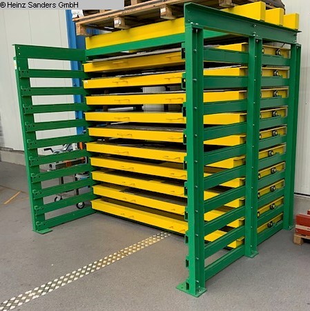 used Storing sytems Heavy load shelving SANDERS 2470 x 2180 x 2170 mm
