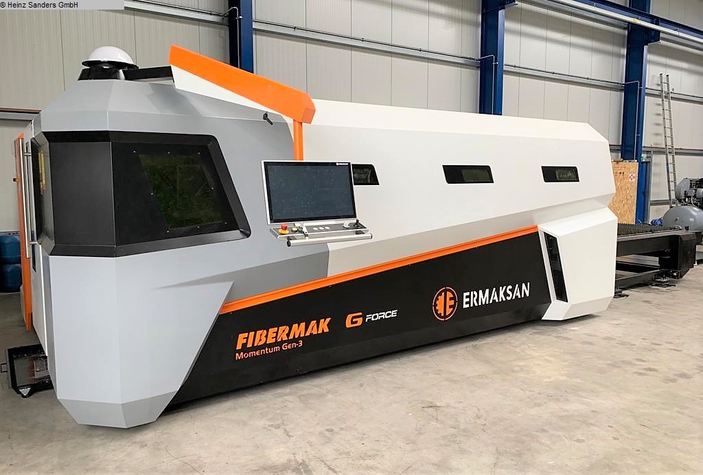 used Series Production Laser Cutting Machine ERMAK FIBERMAK SM 4000.3 x 1,5
