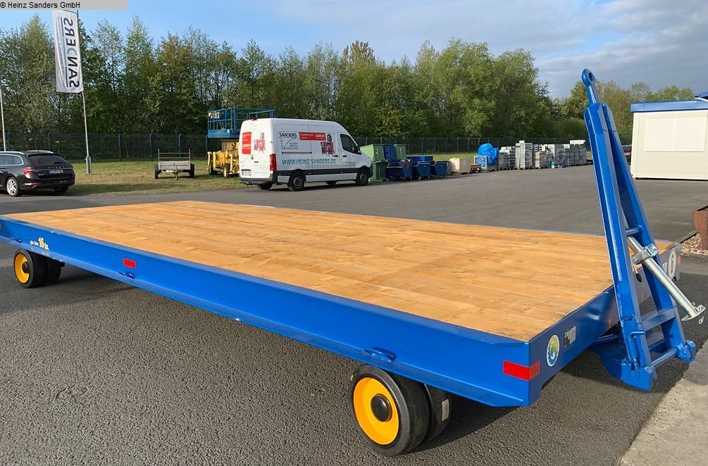 used Heavy Goods Trailer AWI PAAV 16t 6000 x 2500mm