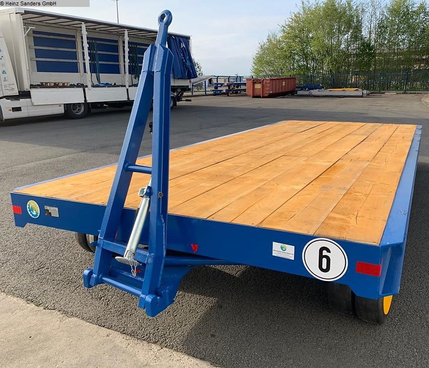 used Heavy Goods Trailer AWI PAAV 16t 6000 x 2500mm