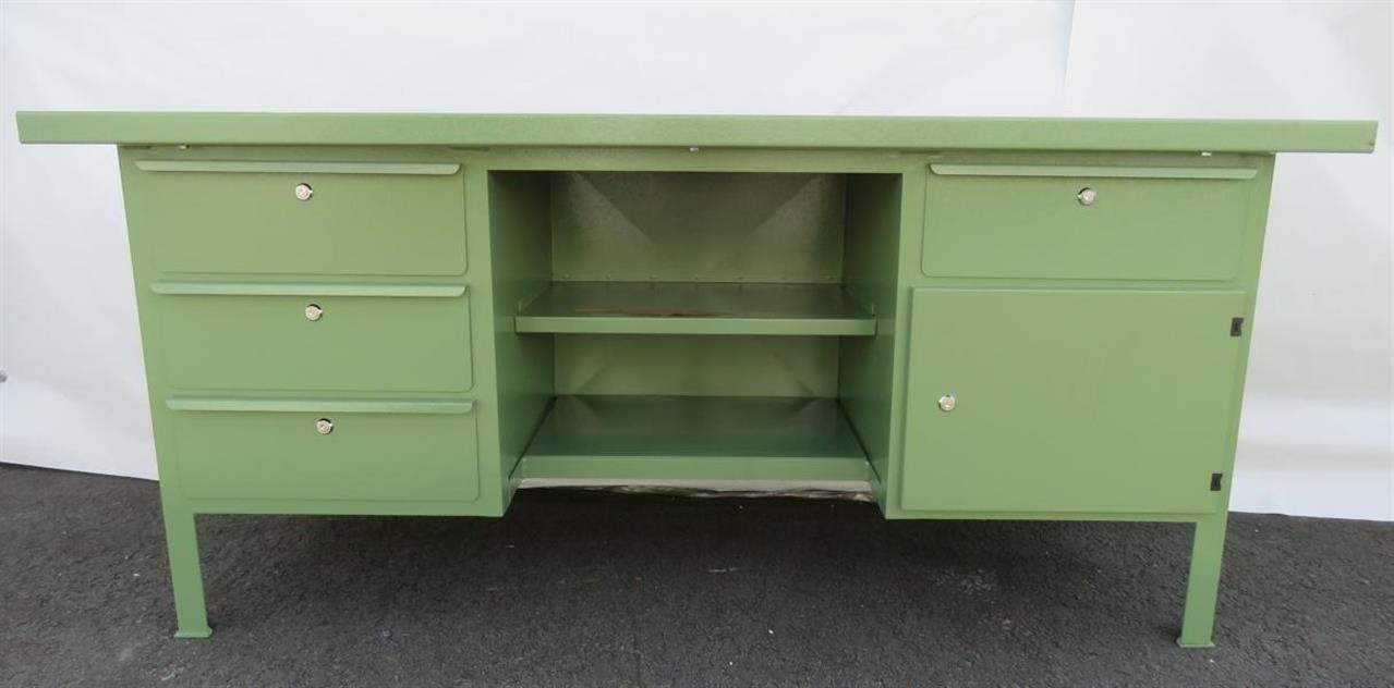 used  fitter s bench SANDERS GRÜN RAL 6011