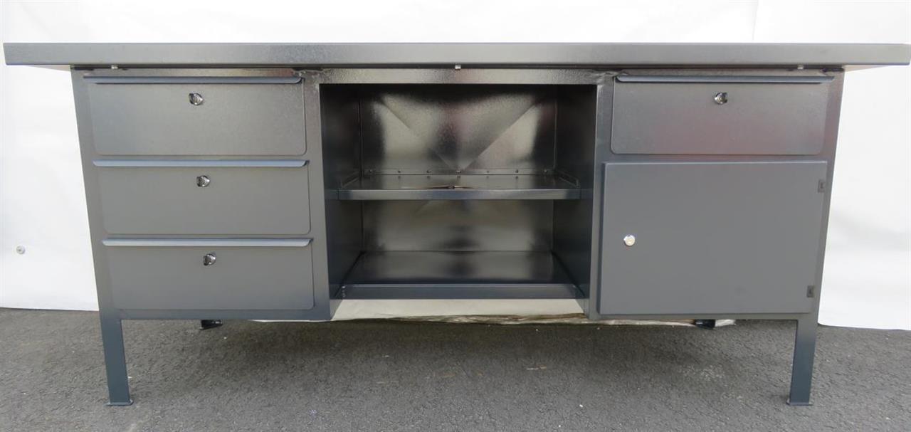used  fitter s bench SANDERS ANTHRAZITGRAU RAL 7016