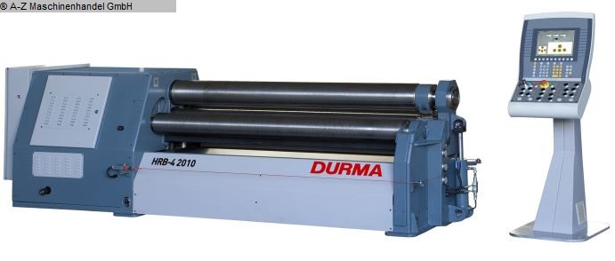 used Machines available immediately Plate Bending Machine - 4 Rolls DURMA HRB-4 4010
