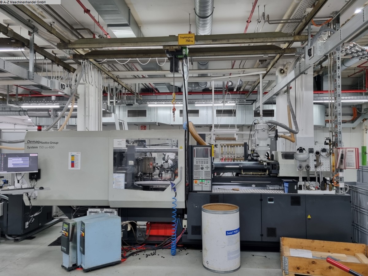 used Plastics / Packaging Injection molding machine up to 5000 KN DEMAG Ergotech 150 520-600 used Plastics / Packaging Injection molding machine up to 5000 KN DEMAG Ergotech 150 520-600
