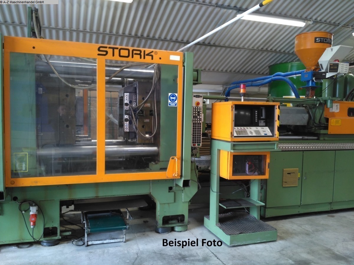 used  Injection molding machine up to 5000 KN STORK ST 2500-440