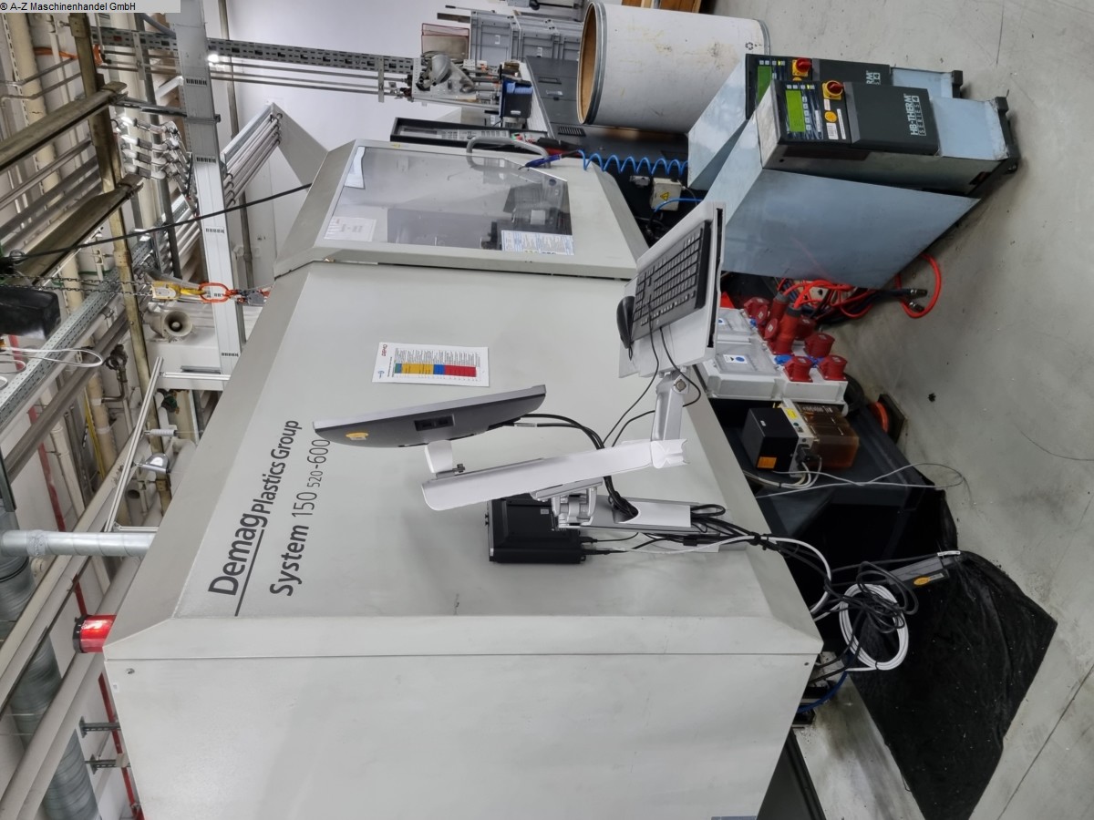 Máquina de moldeo por inyección usada hasta 5000 KN DEMAG Ergotech 150 520-600