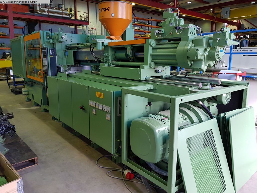 used Injection molding machine up to 5000 KN STORK