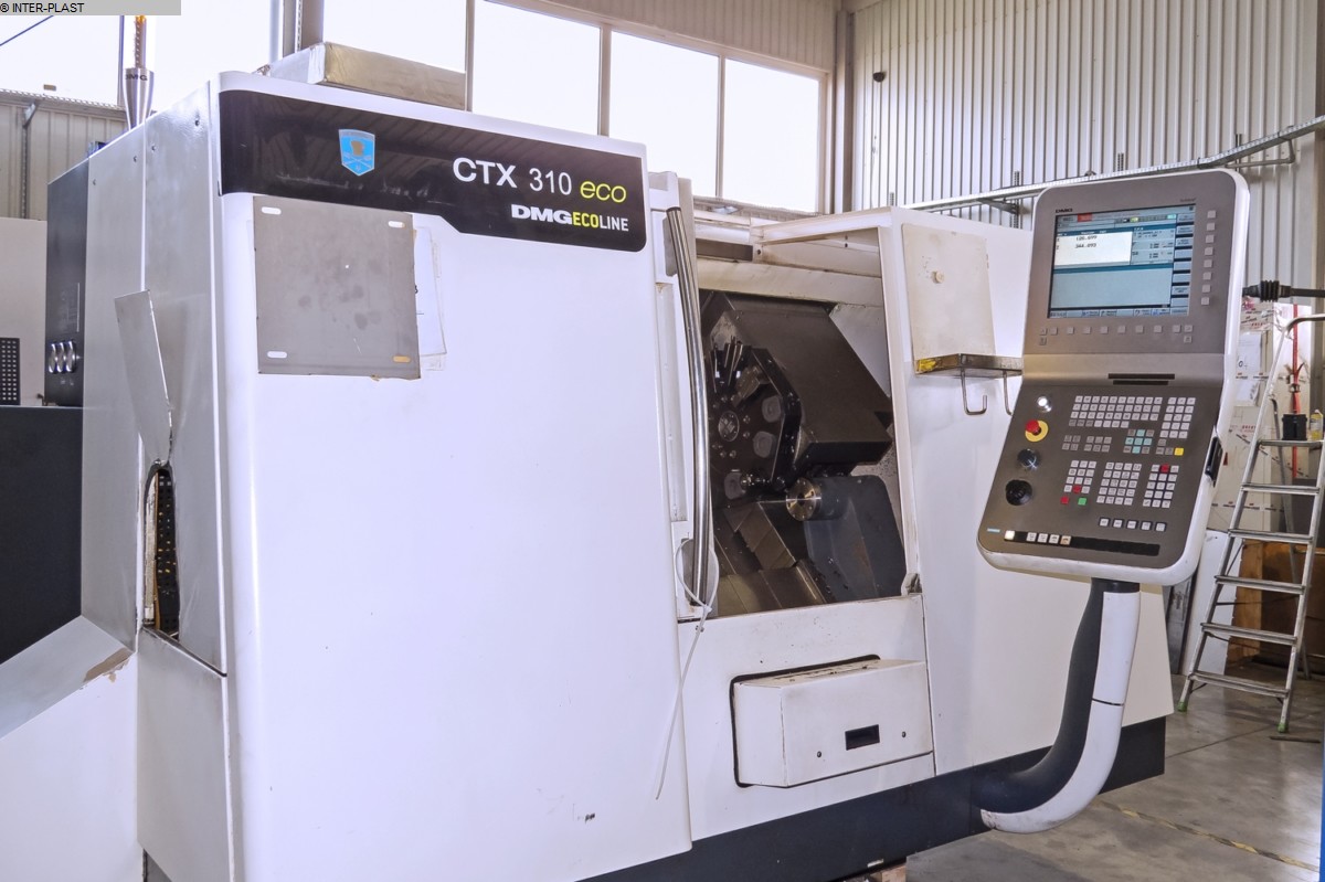 gebrauchte Drehmaschinen CNC Drehmaschine - Schrägbettmaschine DMG CTX 310 ECO