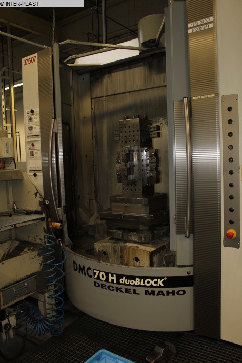 used milling machining centers - horizontal DMG DMC 70 H duoBlock