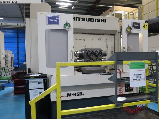 used milling machining centers - horizontal MITSUBISHI M-H5BN