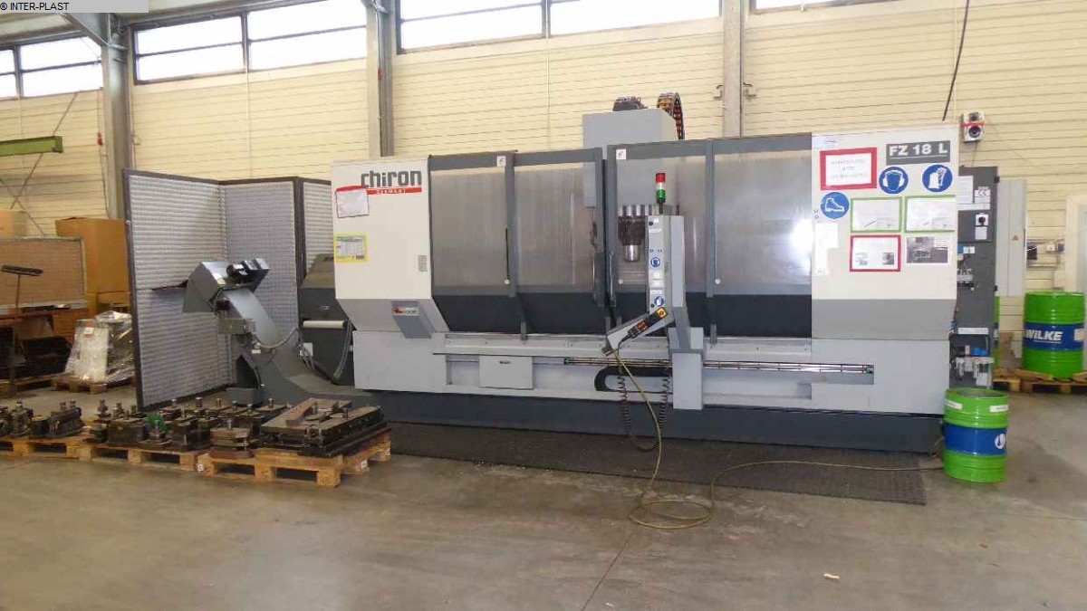 used milling machining centers - vertical CHIRON FZ 18L