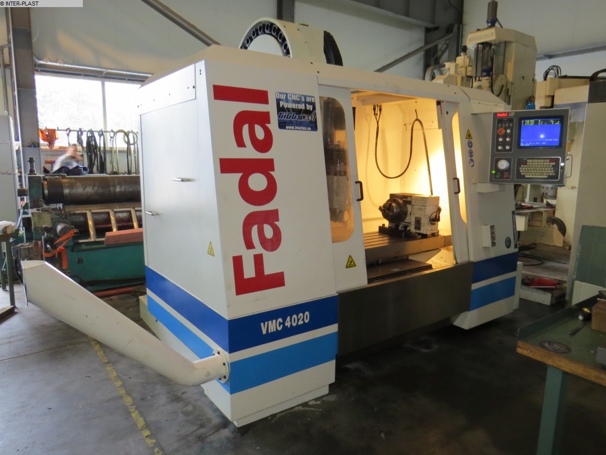 used milling machining centers - vertical FADAL 4020 S HT