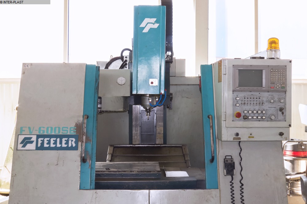 used milling machining centers - vertical FEELER FV 600 SE