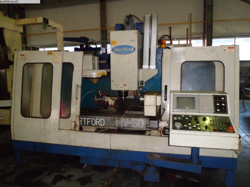 used milling machining centers - vertical HARTFORD HV 50 S
