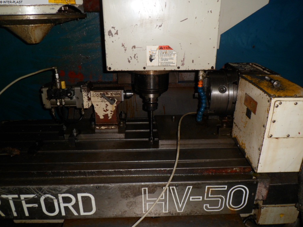 used milling machining centers - vertical HARTFORD HV 50 S
