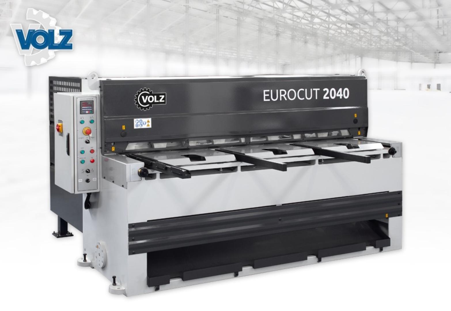gebrauchte Metallbearbeitungsmaschinen Tafelschere - mechanisch VOLZ EuroCut 2040