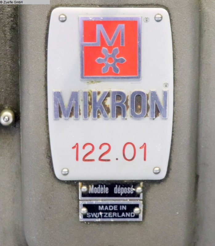 б/у Зубофрезерний верстат - Горизонтальний MIKRON M122.01