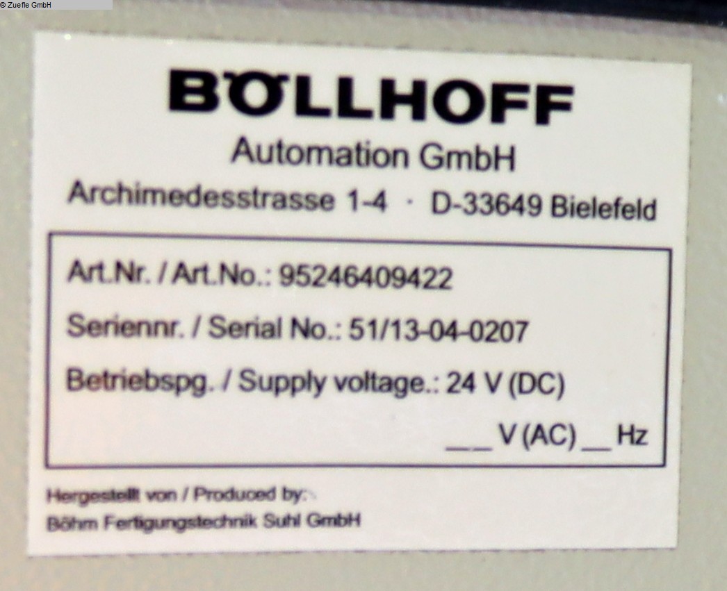 Rivettatrice usata BÖLLHOFF RIVSET 9525-080-619-6