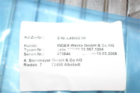 Pièces détachées STEINMEYER Kugelrollspindel INDEX G300