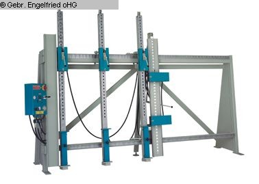 gebrauchte Fensterfertigung: Holz Rahmenpresse S&S RP 2000 gebrauchte Fensterfertigung: Holz Rahmenpresse S&S RP 2000