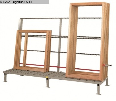 used Window production: wood Roller conveyer RUCHSER RU-RD20