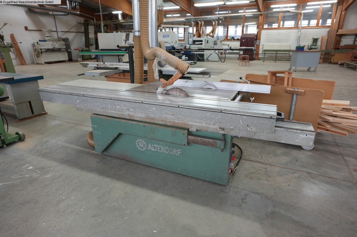 gebrauchte Holzbearbeitungsmaschinen Formatkreissäge ALTENDORF F90