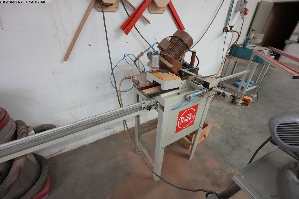 gebrauchte Holzbearbeitungsmaschinen Glasleistensäge STRIFFLER 2733
