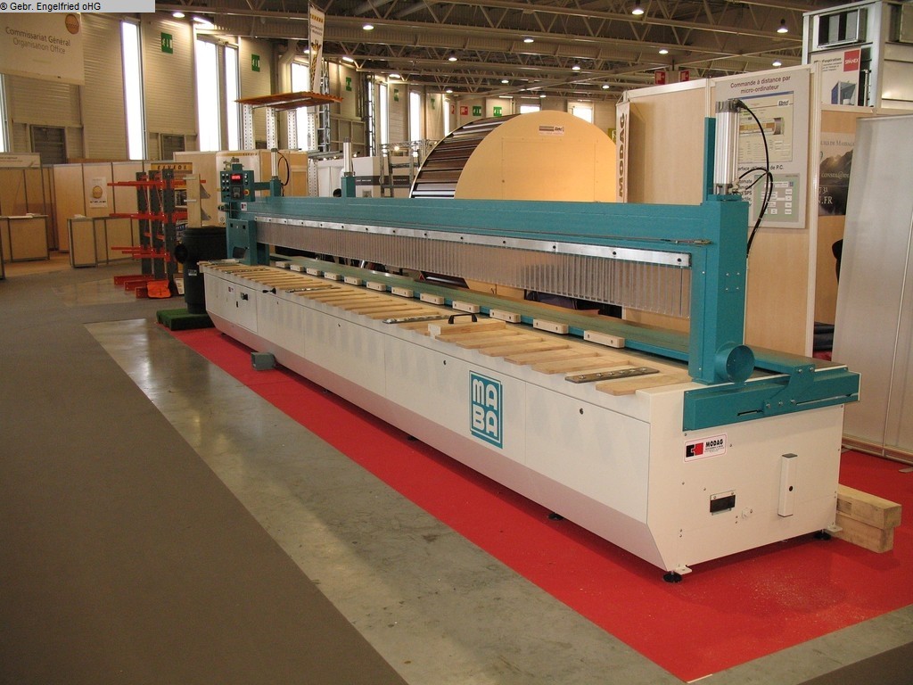 gebrauchte Holzbearbeitungsmaschinen Längsschnittkreissäge MABA Swissline Economic