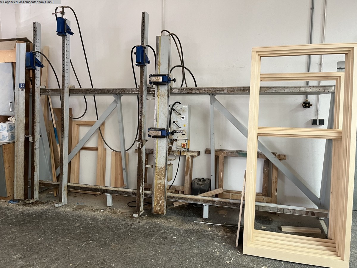 gebrauchte Holzbearbeitungsmaschinen Rahmenpresse SCHAFBERGER + SPROEDHUBER RP 1200