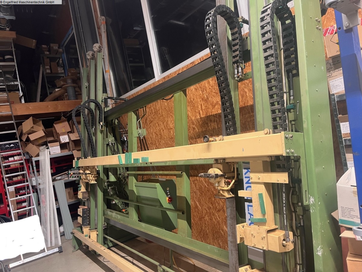 used Window production: wood Frame press MAWEG Euronova Qickomat