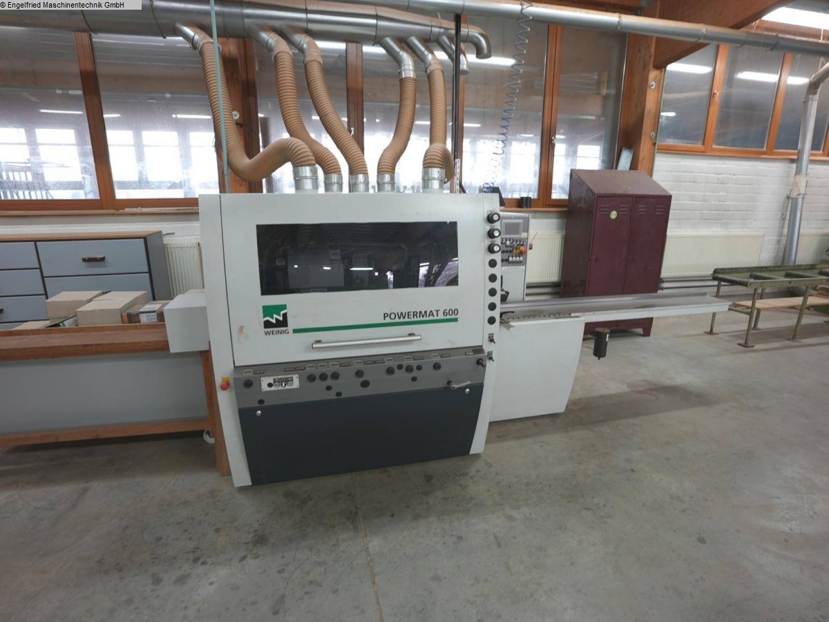 used Machines available immediately 4 side moulder WEINIG Powermat 600 Fenster