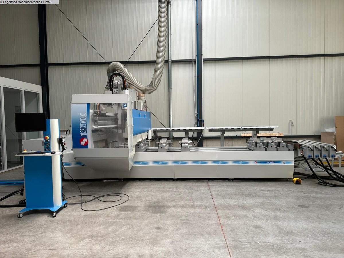 used Machines available immediately CNC processing centre windows & doors MASTERWOOD 4 Win,Fenster,Tueren - Video -