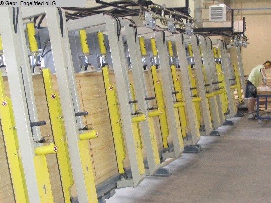 used Window production: wood Laminating press TRIMWEX SLV-H-6.0-1.2-120-6V-II-P
