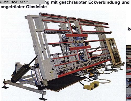 Estación de montaje usada RUCHSER Holzfenster-Fertigung Montage