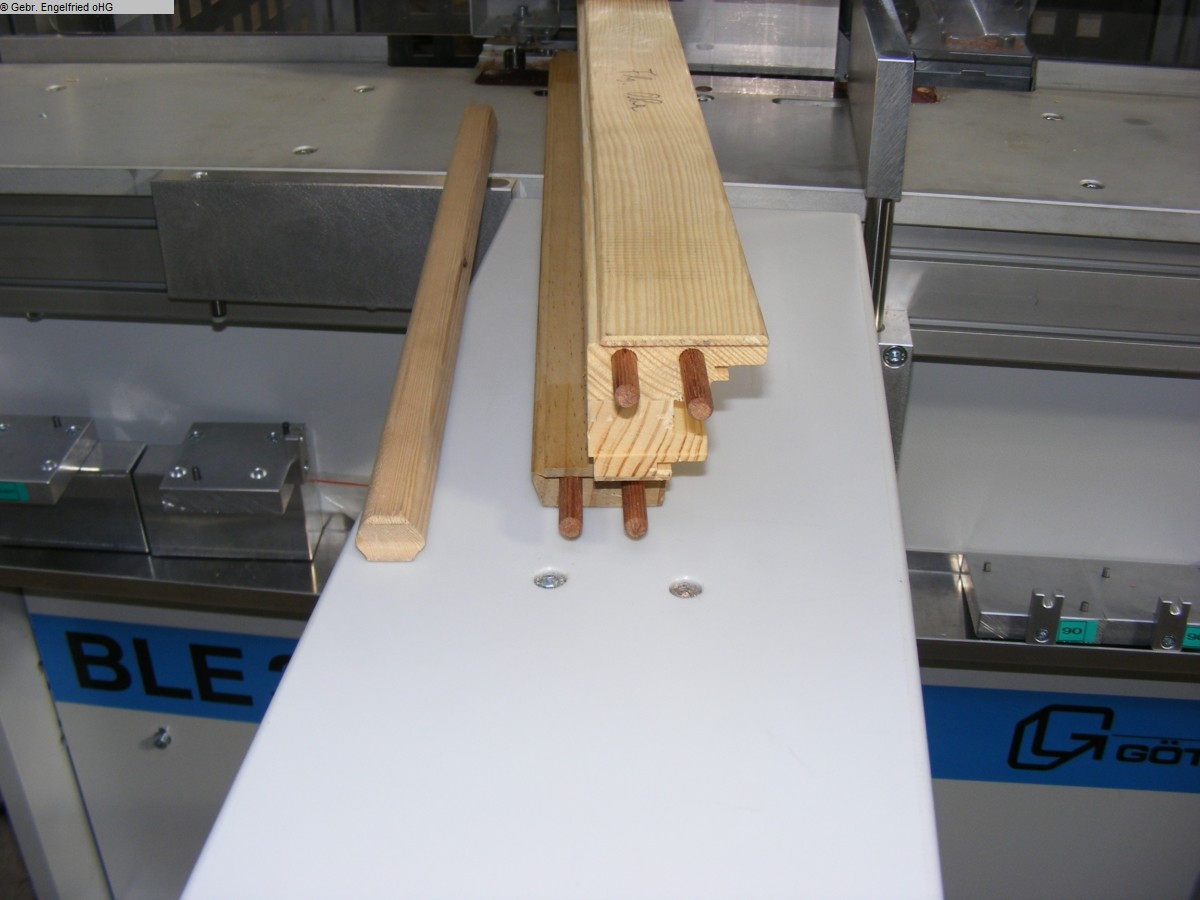 used Boring and dowel inserting machine GÖTZINGER BLE - Video -